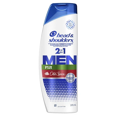 Head & Shoulders Old Spice Fiji 2-in-1 Anti-Dandruff Shampoo + Conditioner for Men, 370ML