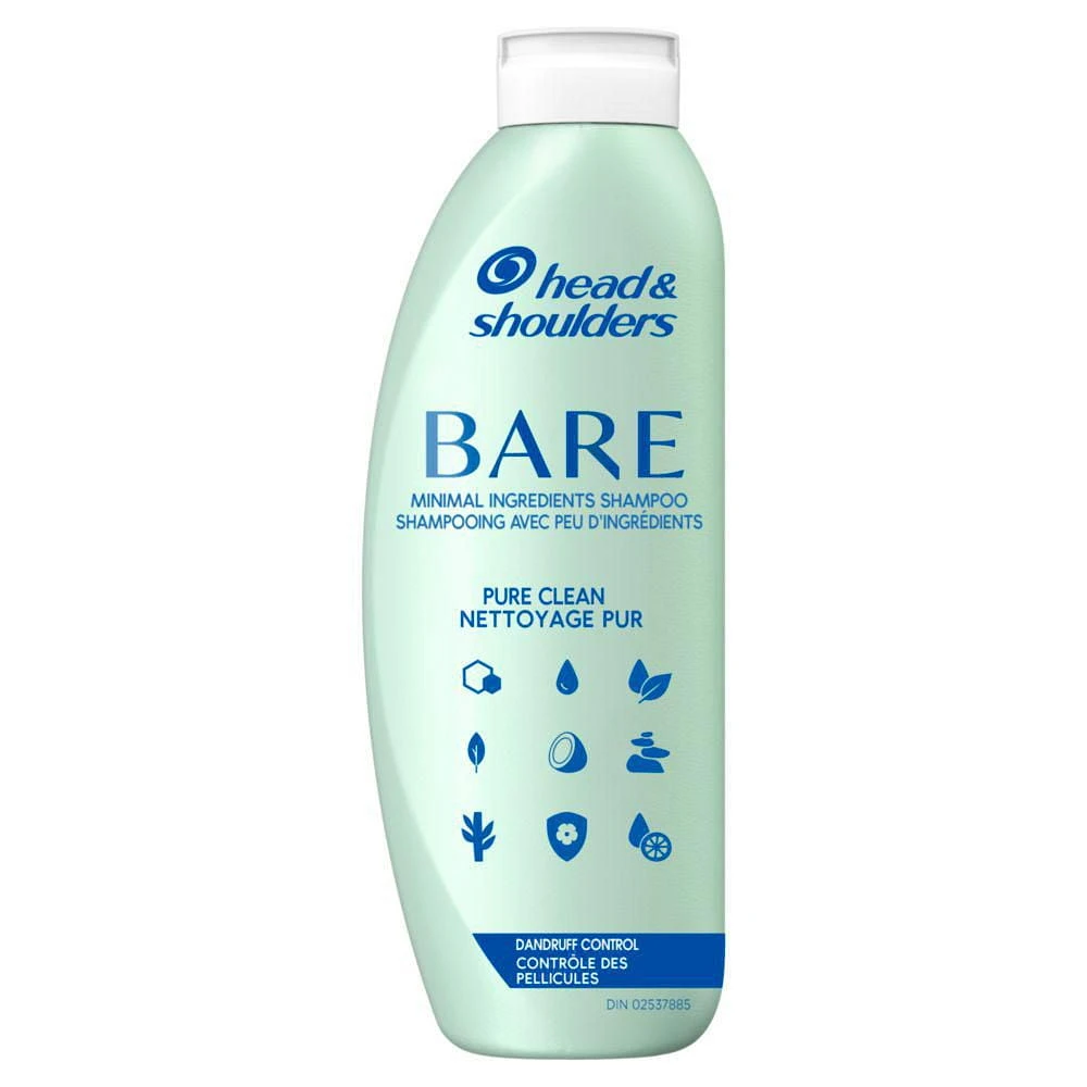 Head & Shoulders BARE Pure Clean Dandruff Shampoo, Anti-Dandruff, 400ML