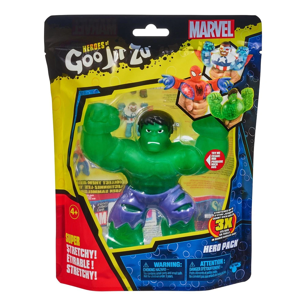 HEROES OF GOO JIT ZU MARVEL S5 HERO PK THE INCREDIBLE HULK COMMON PKG