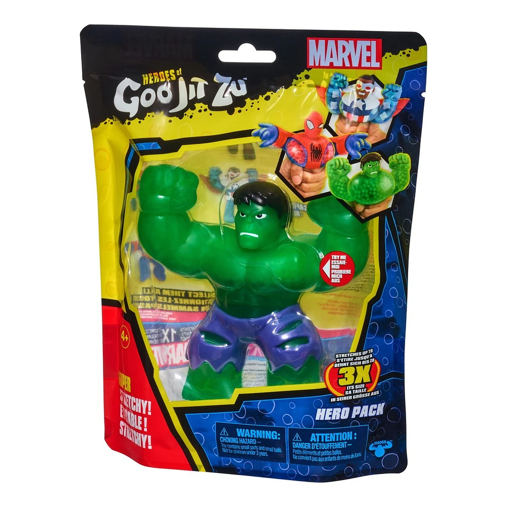 HEROES OF GOO JIT ZU MARVEL S5 HERO PK THE INCREDIBLE HULK COMMON PKG