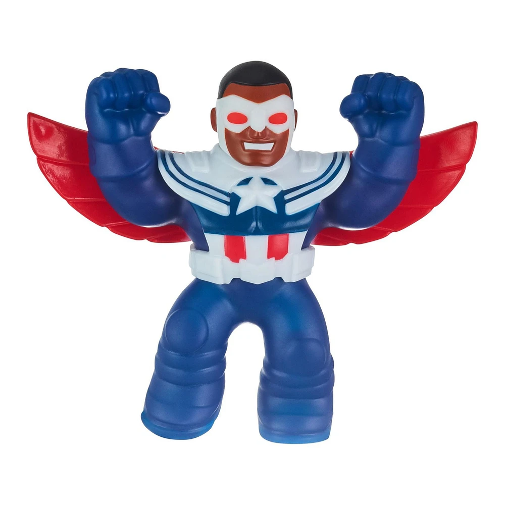 HEROES OF GOO JIT ZU MARVEL S5 HERO PK CAPTAIN AMERICA SAM WILSON COMMON PKG