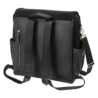 Petunia Pickle Bottom Boxy Backpack Diaper Bag in Graphite Black - Diaper Bag Backpack - Insulated Compartments