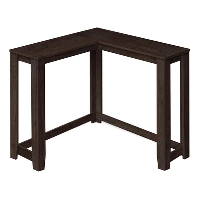 Monarch Specialties Accent Table, Console, Entryway, Narrow, Corner, Living Room, Bedroom, Laminate, Brown, Contemporary, Modern