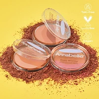 Annabelle Biggy Bronzer Talc-Free Radiant Bronzing Powder, Vegan & cruelty-free, 17.8 g