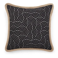 HOMETRENDS  Large Waves Toss Cushion