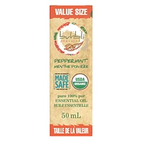 Huile Essentielle de Menthe Poivrée Bio 50ml Biologique et 100% pur