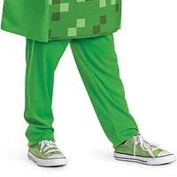 Child's Minecraft Creeper Classic Costume