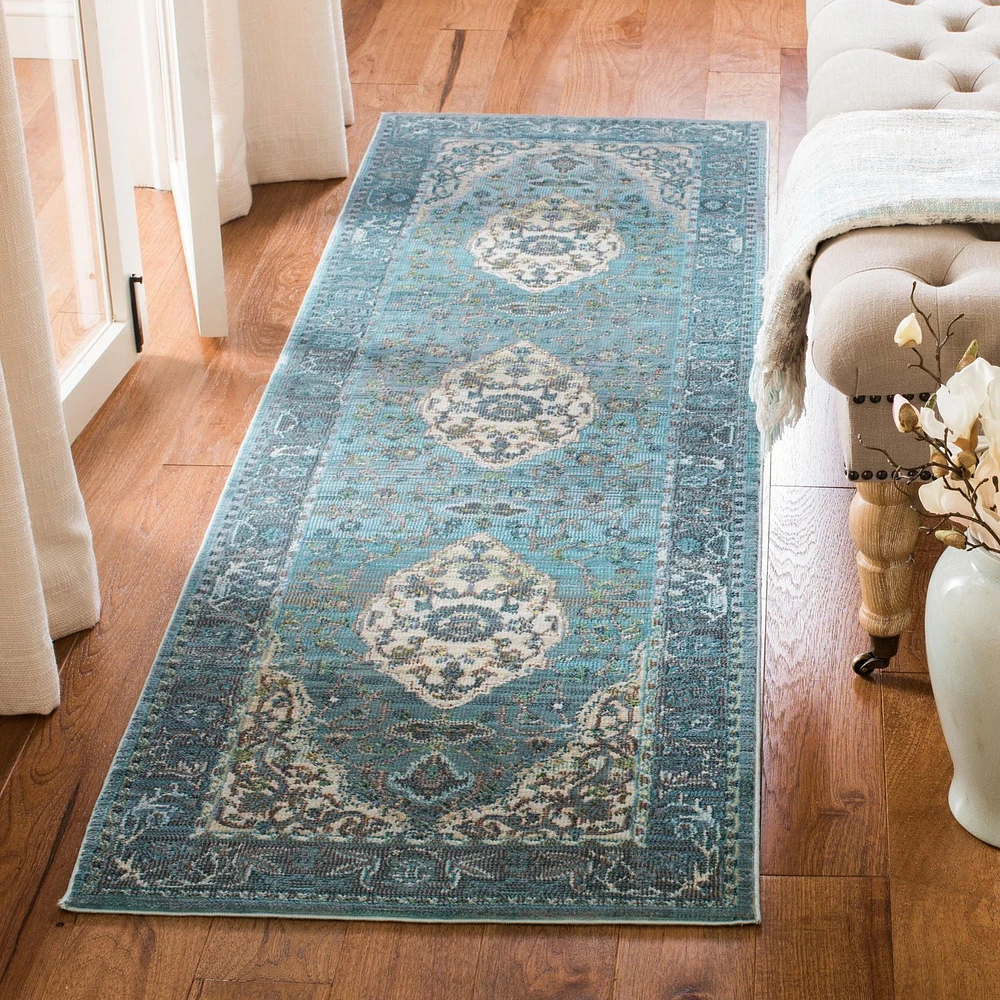 SAFAVIEH Luxor Amadine Floral Bordered Area Rug