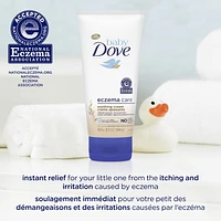 Baby Dove Soothing Cream to soothe delicate baby skin Eczema Care baby eczema cream with no fragrance, parabens, phthalates, dyes or steroids 144 g, 144g