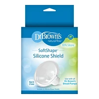 Dr. Brown's SoftShape Silicone Nipple Shields - 21mm, Size A - 2-Pack