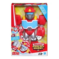 Playskool Heroes Mega Mighties Transformers Rescue Bots Academy Optimus Prime Figure 10-inch Figure, Collectible Toys for Kids Ages 3 and Up