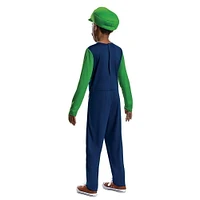 Child's Super Mario Bros. Luigi Classic Costume