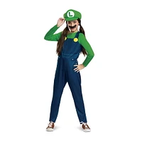 Child's Super Mario Bros. Luigi Classic Costume