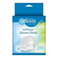 Dr. Brown's SoftShape Silicone Nipple Shields - 30mm, Size C - 2-Pack