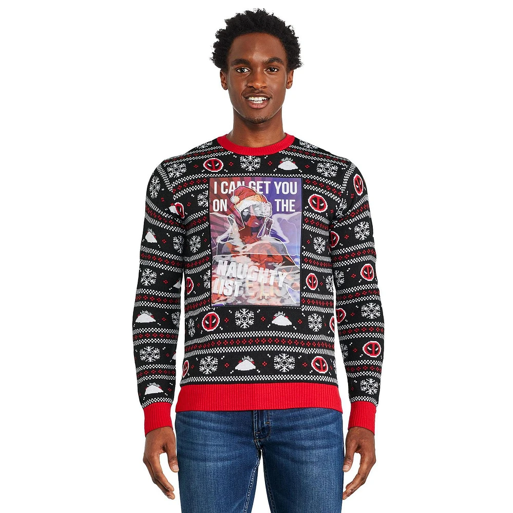 Men's Deadpool Sweater