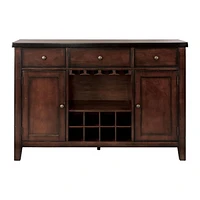 Topline Home Furnishing Cherry Dining Server