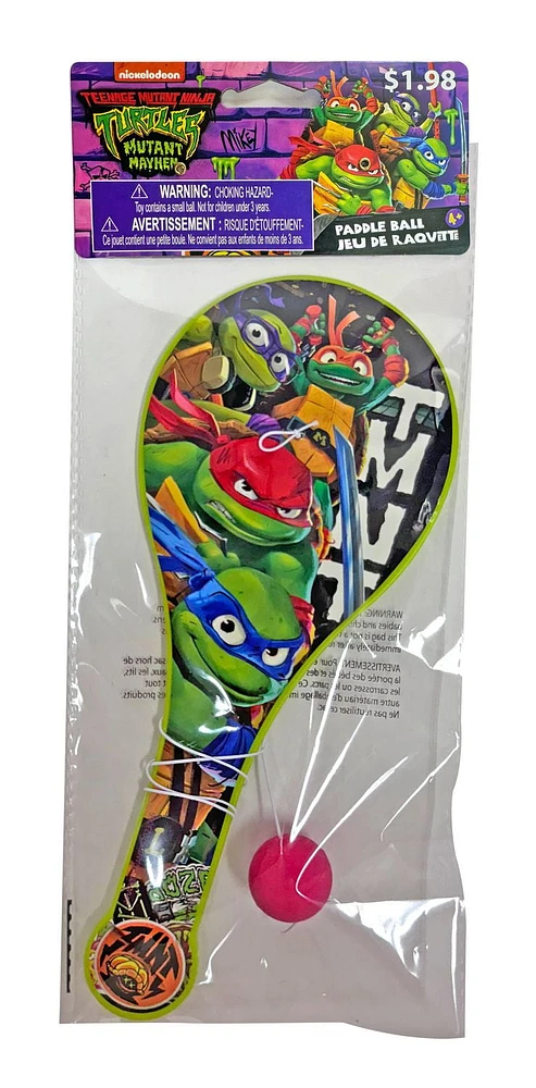 Teenage Mutant Ninja Turtles Paddle Ball