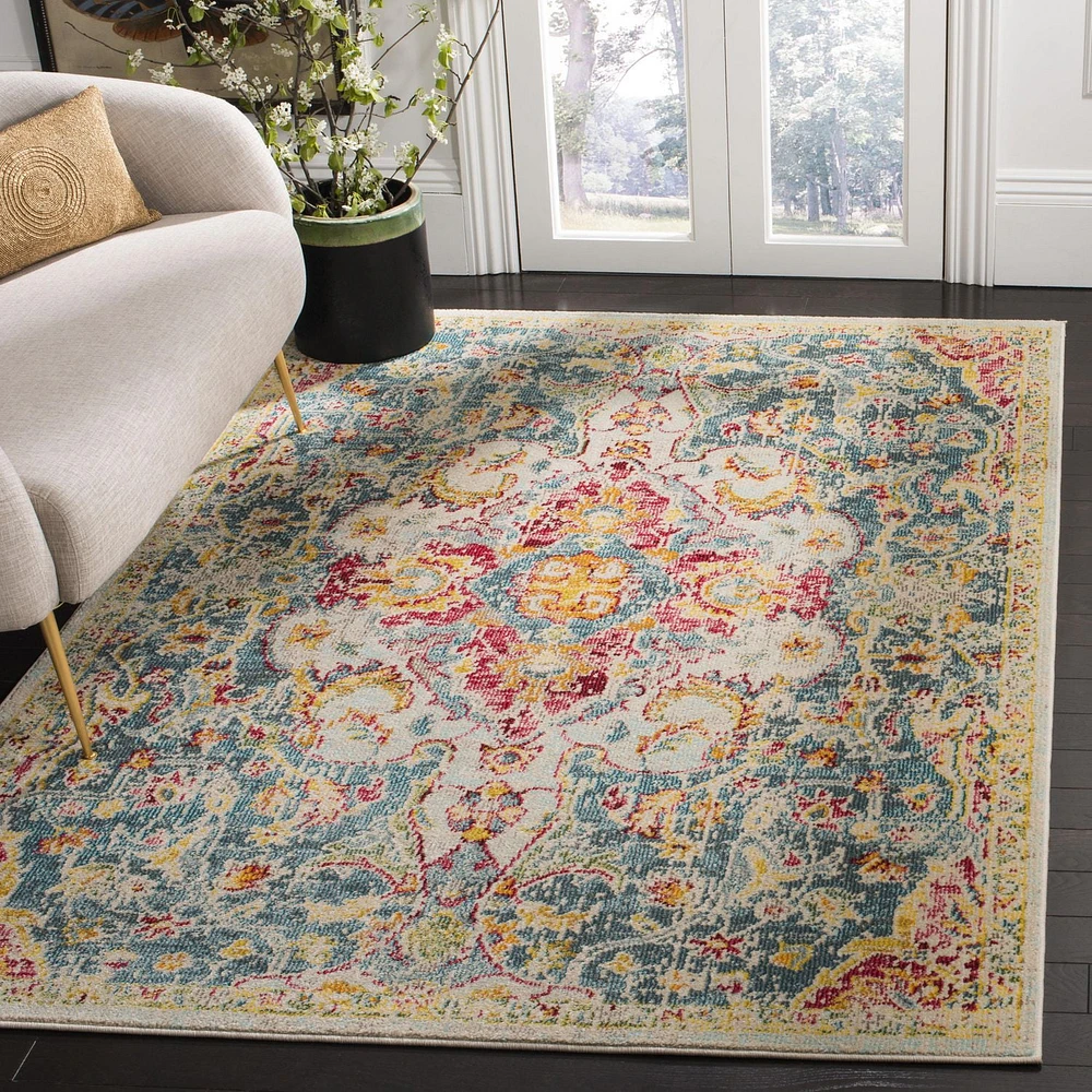 SAFAVIEH Phoenix Kieran Abstract Floral Area Rug