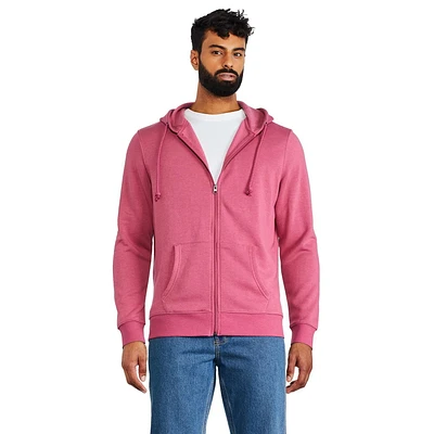 Haut à capuchon zippé sur la longueur George pour hommes
