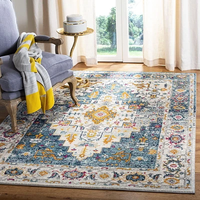 SAFAVIEH Madison Blaire Floral Bordered Area Rug