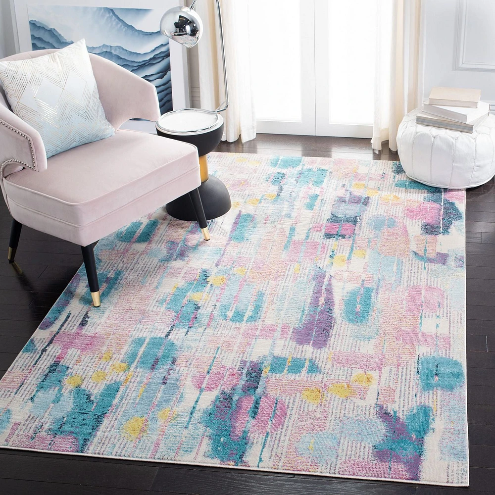 Safavieh Lillian Alisa Floral Brushed Area Rug