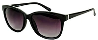 George Ladies Black Polarized Cat Eye Sunglasses