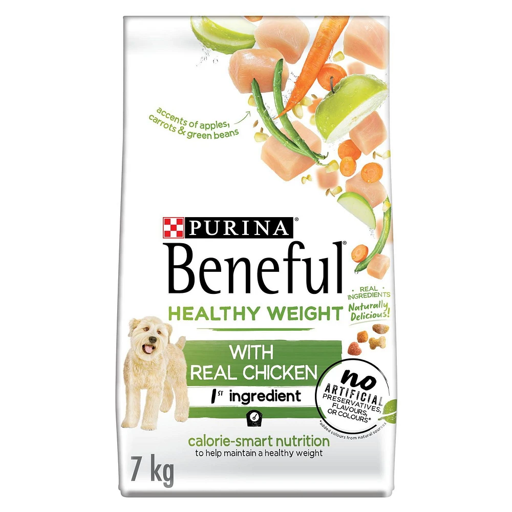 Beneful Healthy Weight with Real Chicken, Dry Dog Food, 7-16 kg