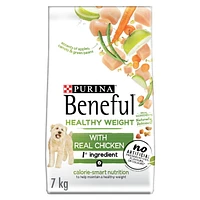 Beneful Healthy Weight with Real Chicken, Dry Dog Food, 7-16 kg