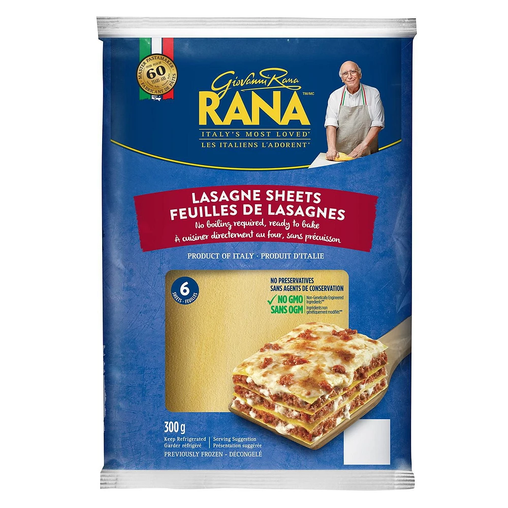 Rana Lasagne Sheets, 300 g