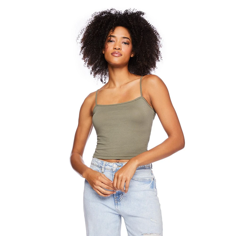 No Boundaries Women's Cropped Cami