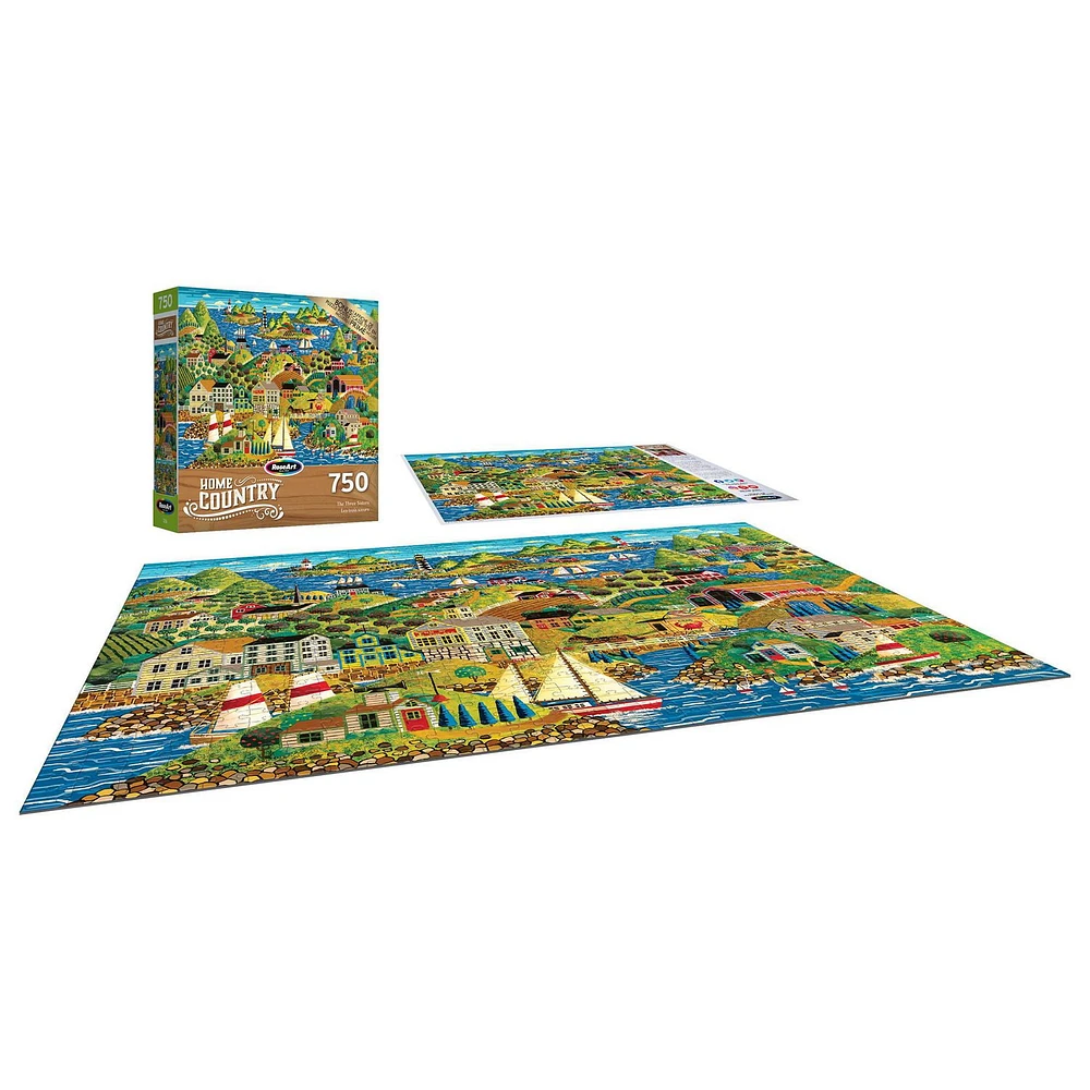 HOMECOUNTRY 750 Piece Puzzle The Three Sisters