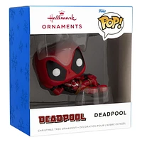 Hallmark Christmas Ornament (Marvel Deadpool Laying Down Funko POP!)