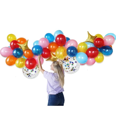 Packed Party "Here to Party" Balloon Garland Kit, Easy assembly for anyone