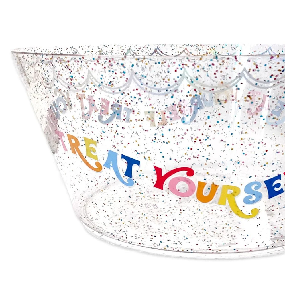 Packed Party Treat Yourself Serving Bowl, 7" Bottom Diameter