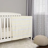 George Baby Stripe Plush Blanket