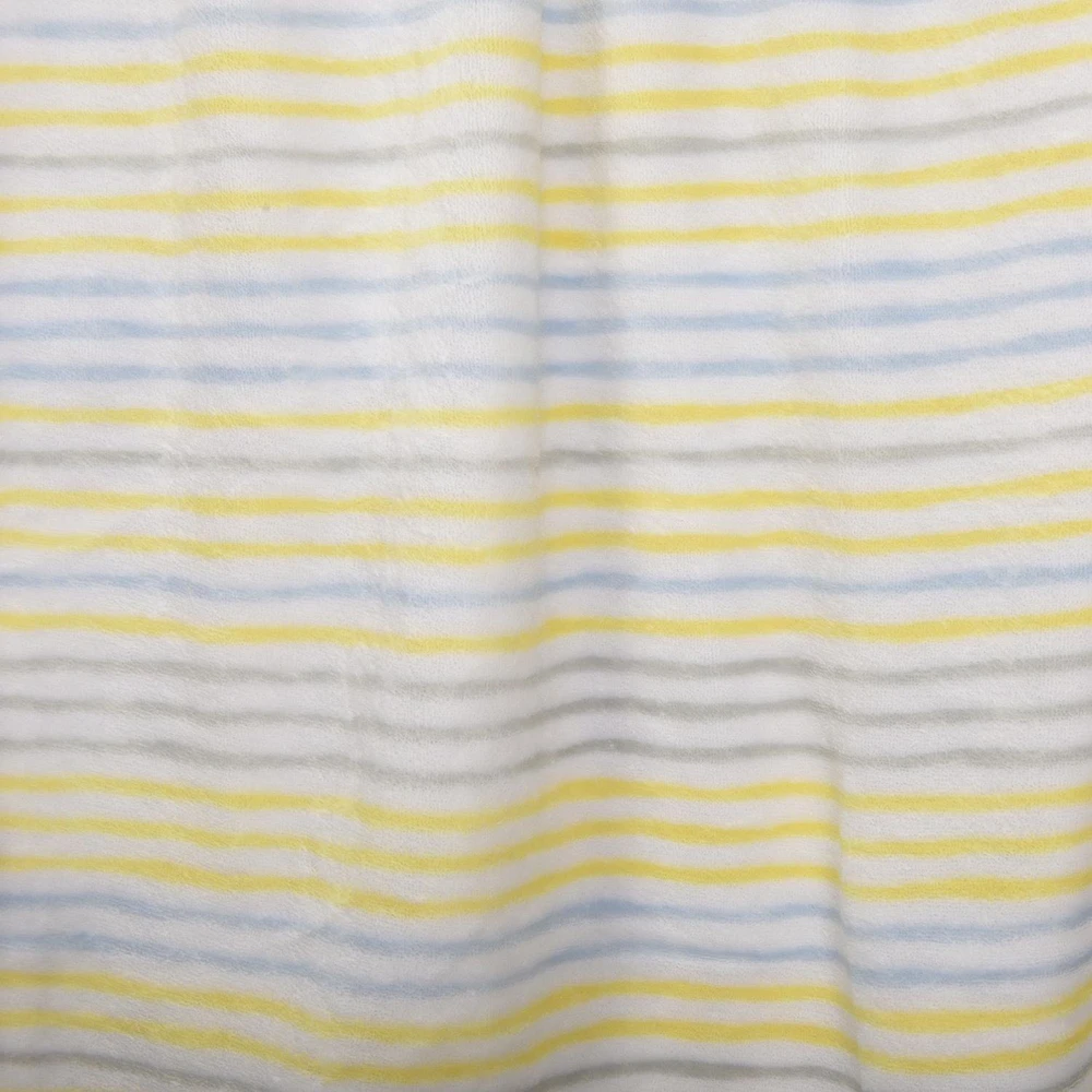 George Baby Stripe Plush Blanket