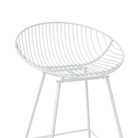 CosmoLiving Ellis Wire Counter Height Bar Stool