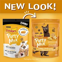 Friskies Party Mix Cheezy Craze Crunch, Cat Treats 170g, 170 g