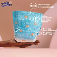 Couches de bain jetables Huggies Little Swimmers, tailles 3 à 6, paquet de 17 à 20