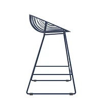 CosmoLiving Ellis Wire Counter Height Bar Stool