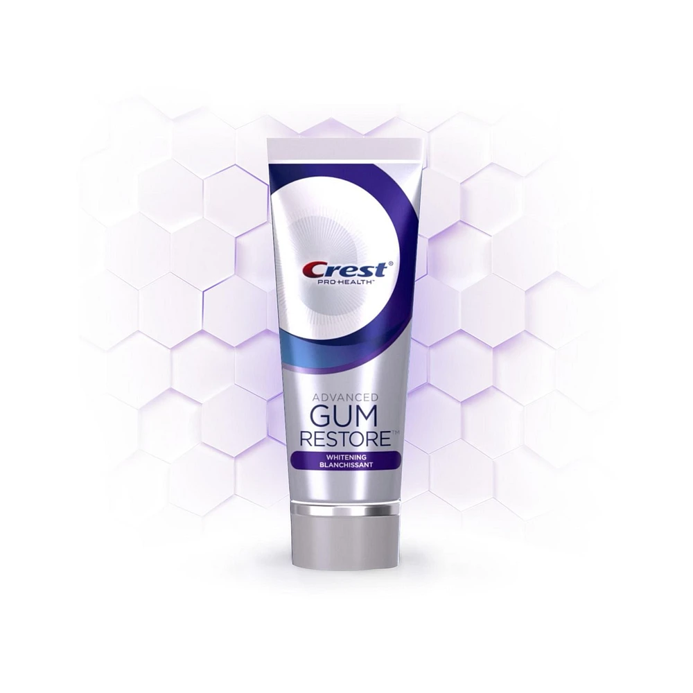 Crest Pro-Health Advanced Gum Restore Toothpaste, Whitening, 90mL