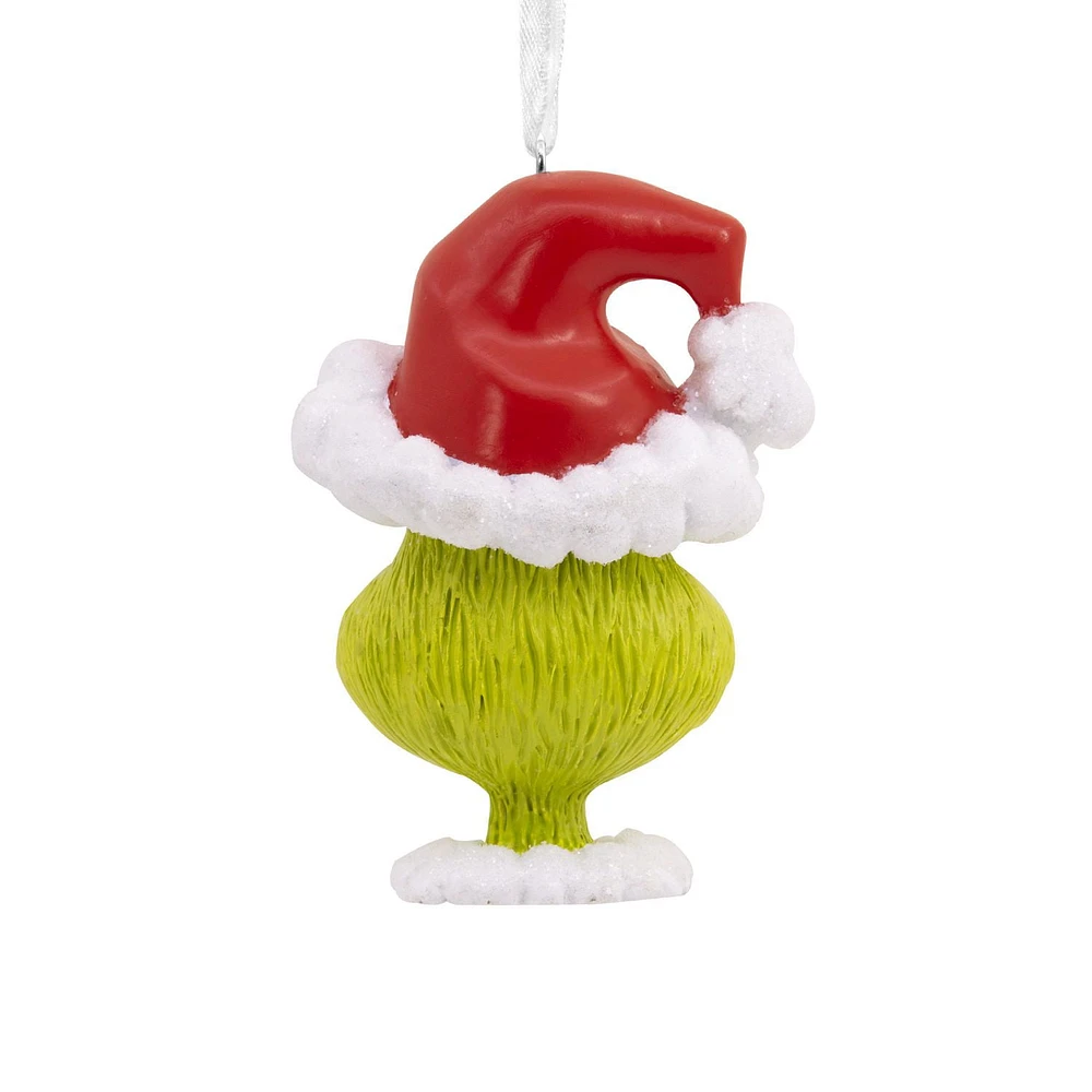 Hallmark Christmas Ornament (Dr. Seuss's How the Grinch Stole Christmas! Grinch in Santa Hat)