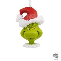 Hallmark Christmas Ornament (Dr. Seuss's How the Grinch Stole Christmas! Grinch in Santa Hat)