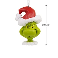 Hallmark Christmas Ornament (Dr. Seuss's How the Grinch Stole Christmas! Grinch in Santa Hat)