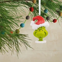 Hallmark Christmas Ornament (Dr. Seuss's How the Grinch Stole Christmas! Grinch in Santa Hat)