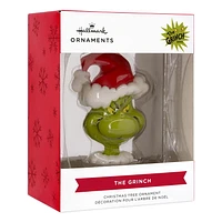 Hallmark Christmas Ornament (Dr. Seuss's How the Grinch Stole Christmas! Grinch in Santa Hat)