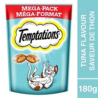 Temptations Tempting Tuna Flavour Soft & Crunchy Adult Cat Treats, 180g