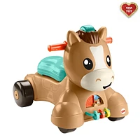 Fisher-Price Walk, Bounce & Ride Pony - English & French Version