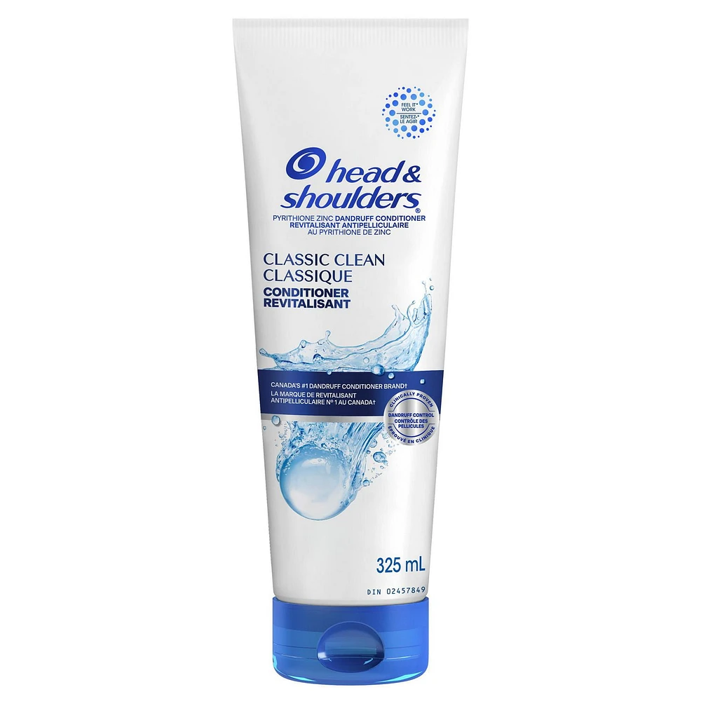 Head and Shoulders Classic Clean Anti-Dandruff Conditioner, 325 mL