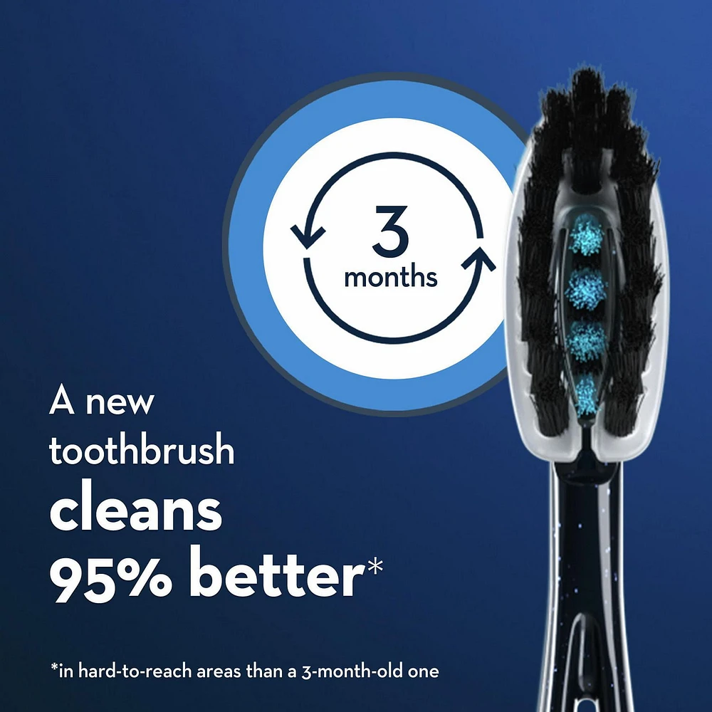 Oral-B Pro-Flex Charcoal Manual Toothbrush, Soft, 1 Count